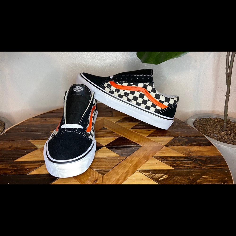 Vans Harley Davidson Primary Check Old Skool